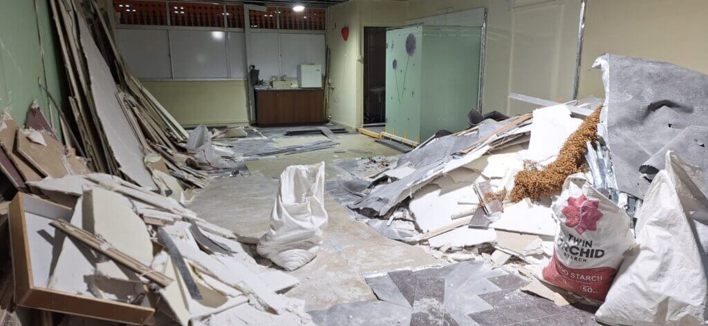office dismantle cost singapore